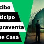 Recibo de anticipo de compra de casa
