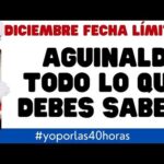 Calendario de Pago del Aguinaldo: Fechas y Detalles Importantes