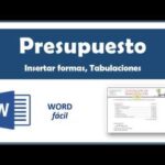 Formato de Presupuesto en Word: Ahorre tiempo y mantenga la precisión