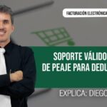 ¿Es obligatorio el recibo de peaje?