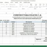 Plantilla de Presupuesto en Excel: Optimiza tus Finanzas