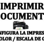 Comparativa: Impresión en blanco y negro vs. en color en folios