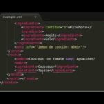 La estructura esencial de un archivo XML
