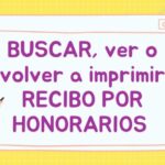 Comparativa: Recibo de Pago de Honorarios Electrónico vs Impreso