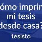 Técnicas para imprimir una tesis correctamente