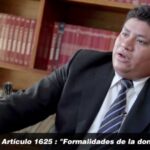 Requisitos legales para el recibo de donación
